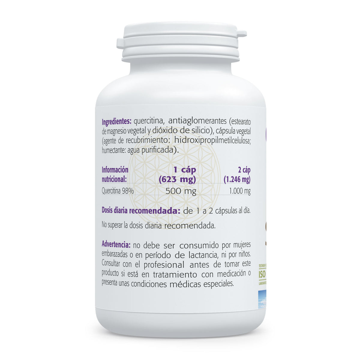 Quercitin 98 · Sura Vitasan — mecanismo antihistamínico y antioxidante