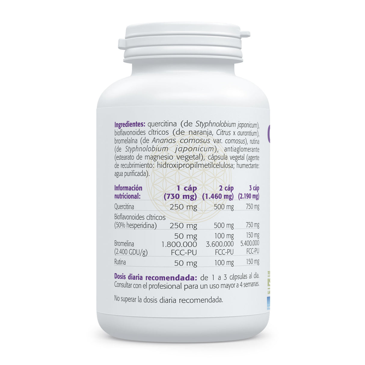 Quercitina Complex · Sura Vitasan — sinergia quercitina-bromelína-bioflavonoides