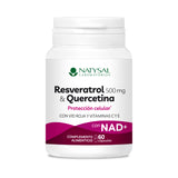 Resveratrol y Quercitina con NAD+ · Natysal · 60 cápsulas