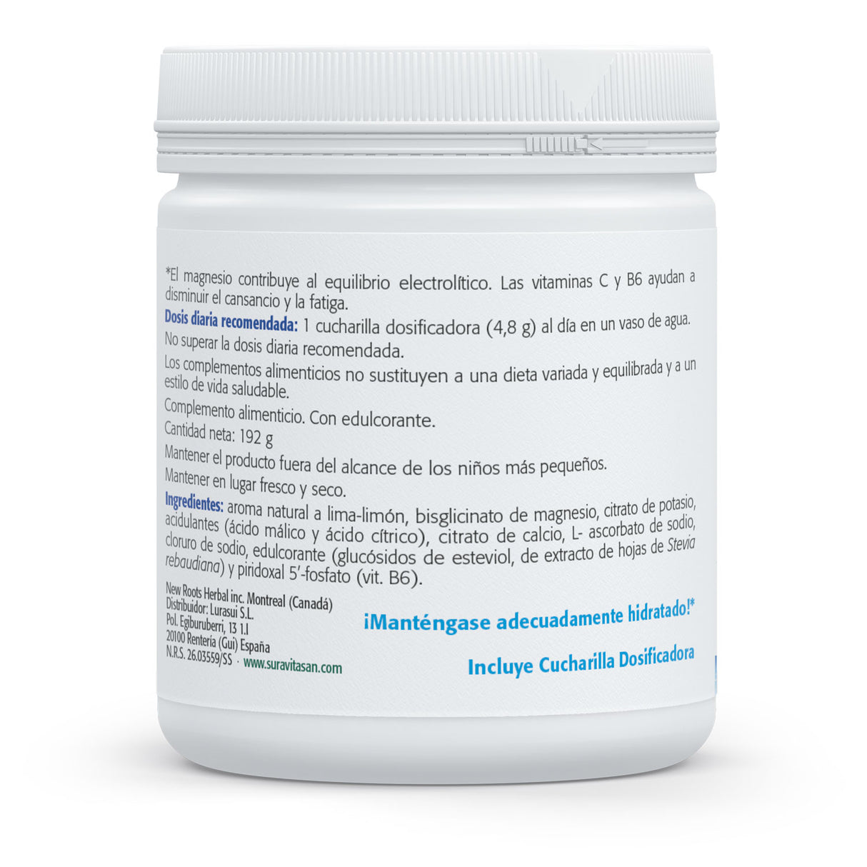 Re-lectrolites · Sura Vitasan — Mg, K, Na, Ca, vitaminas