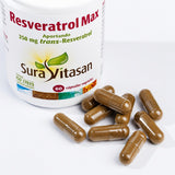 Resveratrol Max · Sura Vitasan — presentación