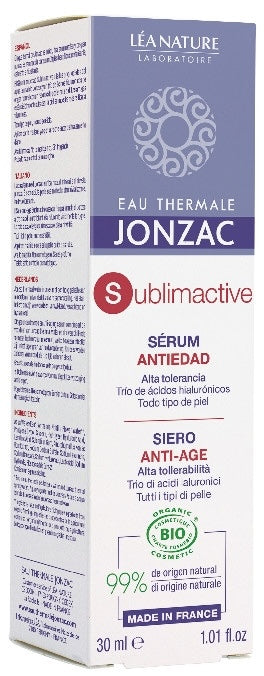 Sérum Hialurónico Antiedad Sublimactive · Eau Thermale Jonzac · 30 ml