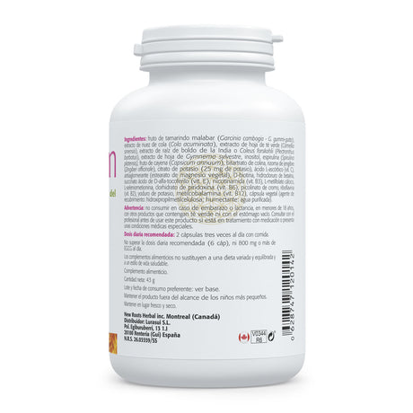 SLM-System · Sura Vitasan — información nutricional garcinia y extractos