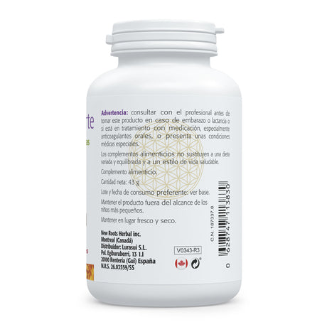 Semilla de Uva Forte · Sura Vitasan — 80% OPC información nutricional