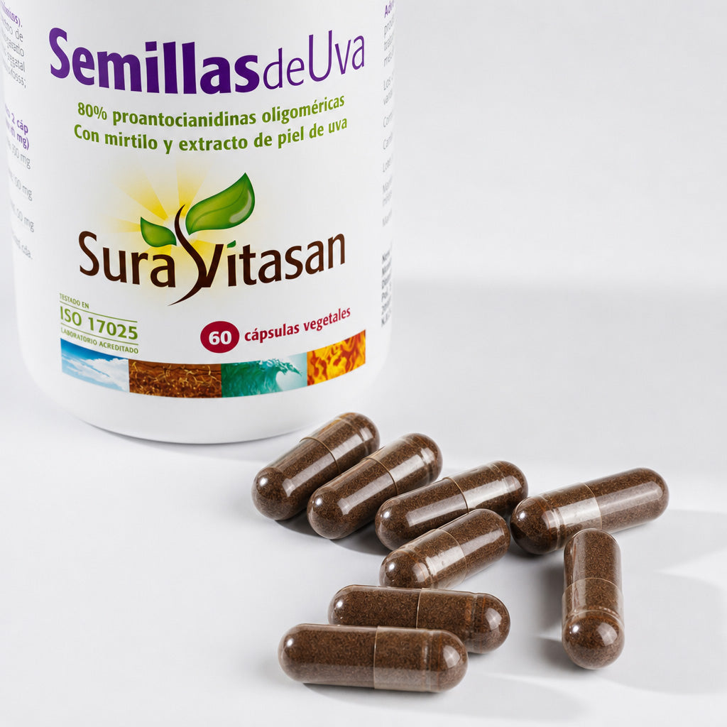Semillas de Uva OPC · Sura Vitasan — presentación