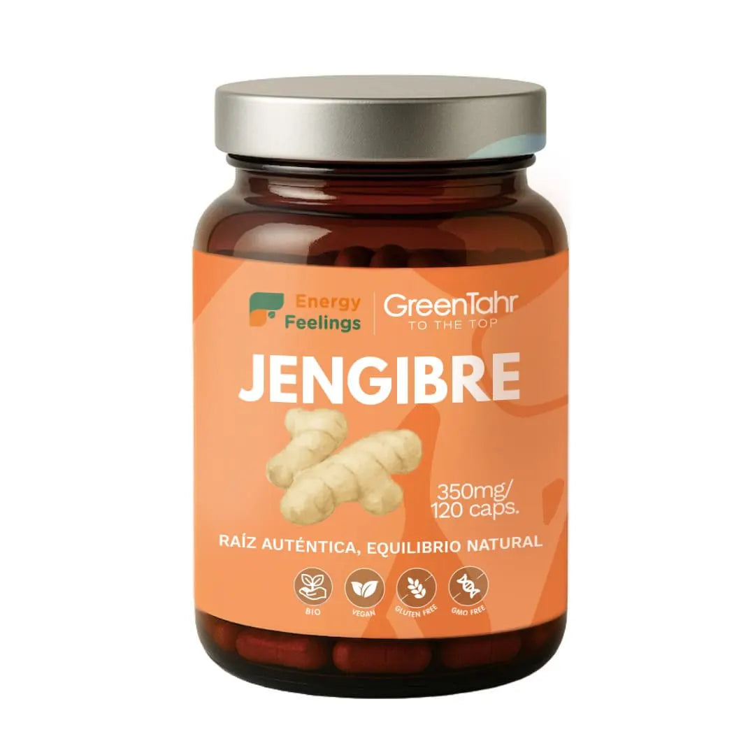 Jengibre Eco · Energy Feelings · 120 cápsulas