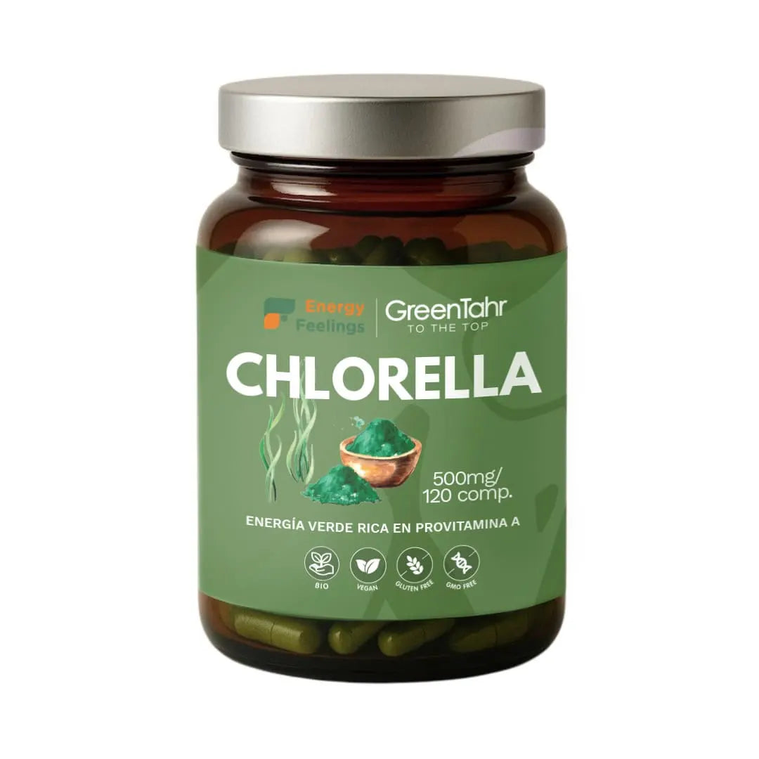 Chlorella Eco · Energy Feelings · 120 comprimidos