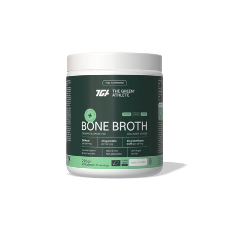 Bone Broth bio Unflavoured · The Green Athlete · 225 g