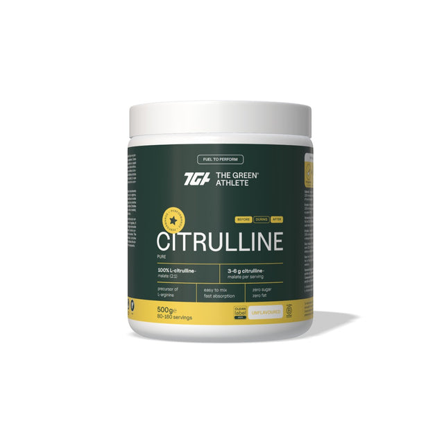 L-Citrulline-Malate Unflavoured · The Green Athlete · 500 g