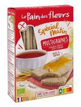 Tostadas Crujientes Ecológicas Multicereales Special Matin · Le Pain des Fleurs · 230 gramos