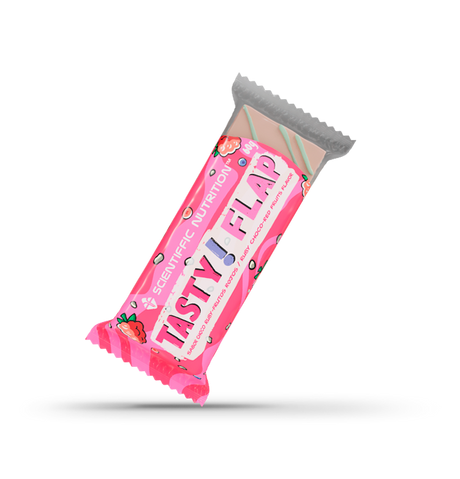Tasty! Flap Sabor Choco Ruby-Frutos Rojos 60 gramos