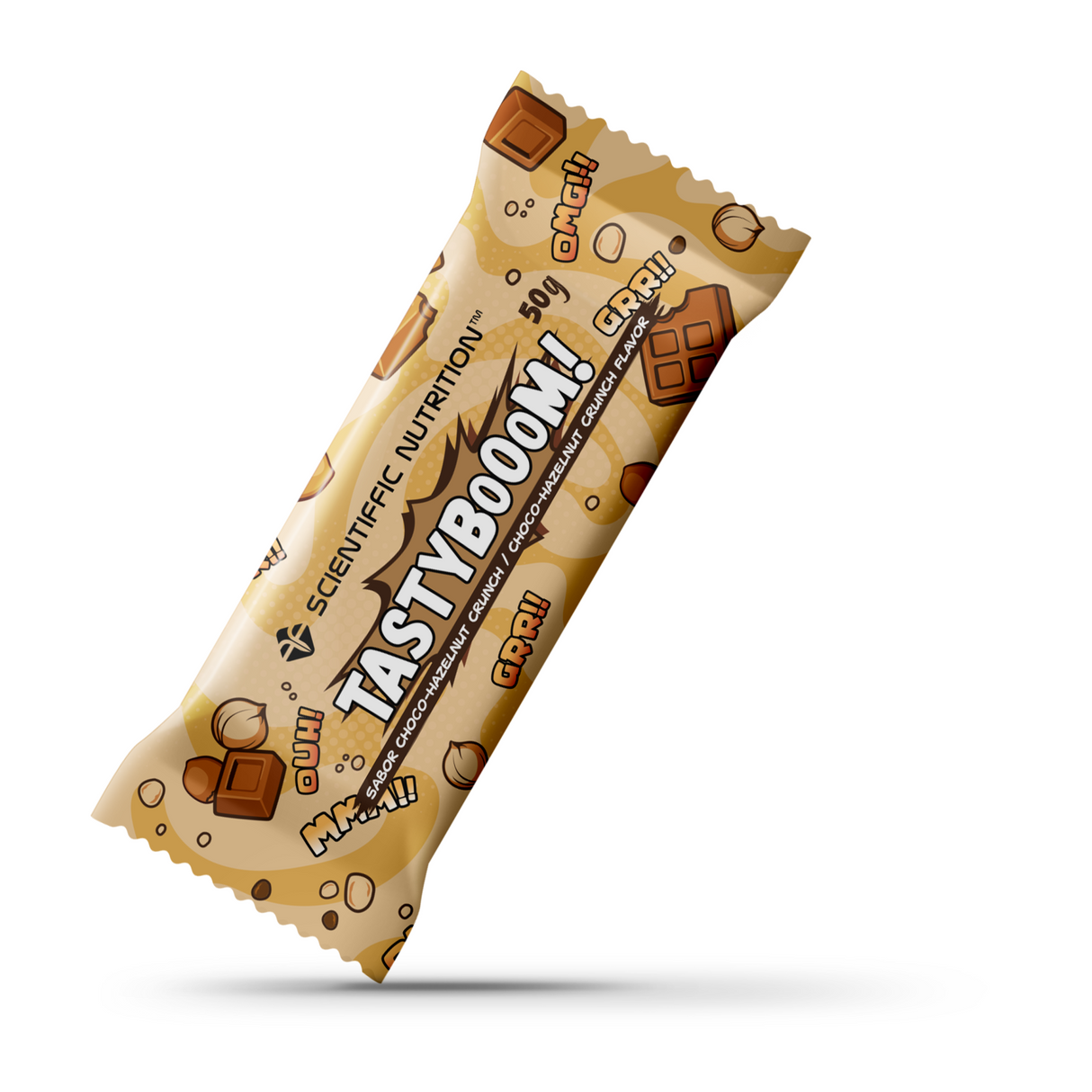 TastyBooom! Sabor Choco Hazelnut Crunch 50 gramos