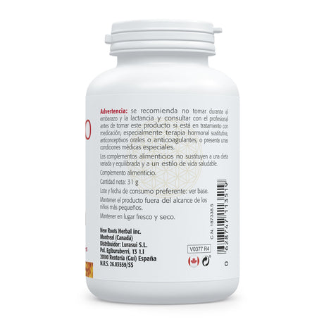 Trébol Rojo 40% · Sura Vitasan — isoflavonas y tabla nutricional