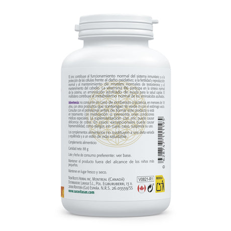 Ultra Zinc 25 mg · Sura Vitasan — 25 mg zinc citrato + cofactores