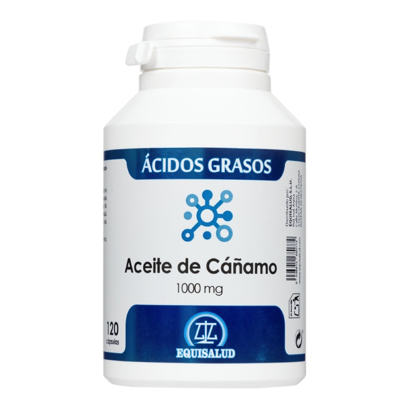 Aceite de Cáñamo 1.000 mg · Equisalud · 120 perlas