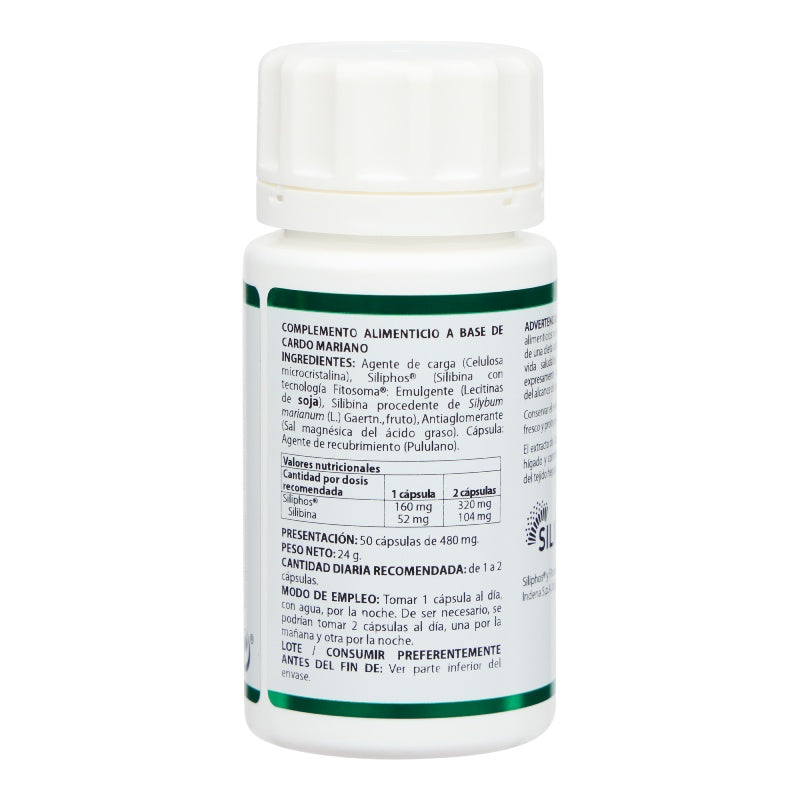 Holofit Silibina Phytoactiv · Equisalud · 50 cápsulas
