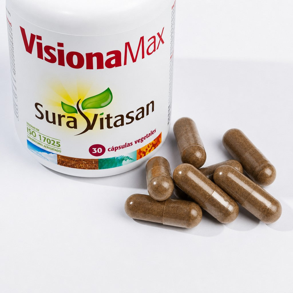 Visionamax · Sura Vitasan — presentación cápsulas