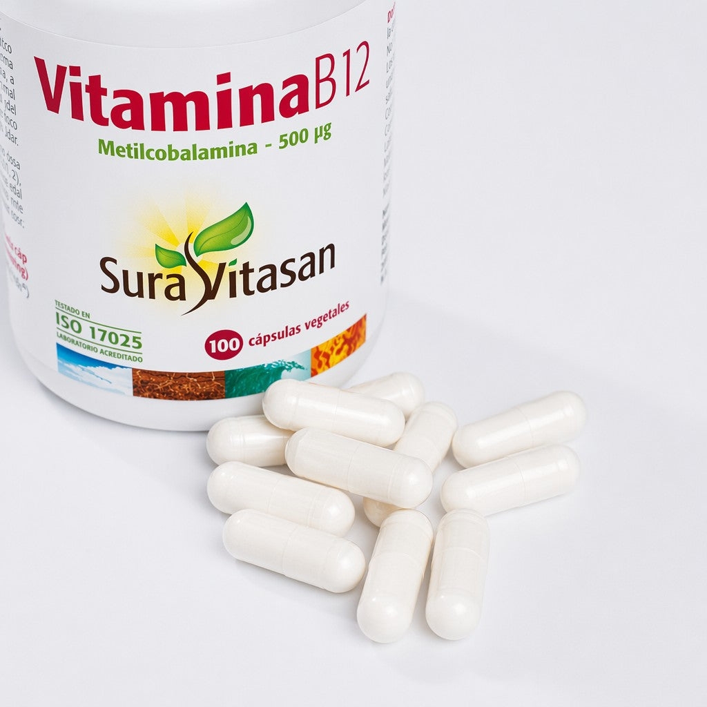 Vitamina B12 · Sura Vitasan — presentación