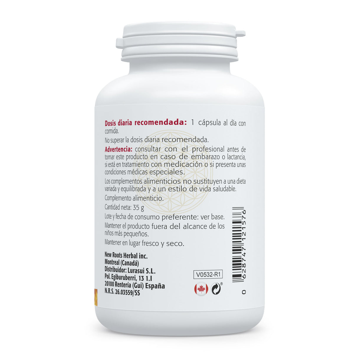 Vitamina B3 No Ruborizante · Sura Vitasan — hexanicotinato inositol tabla