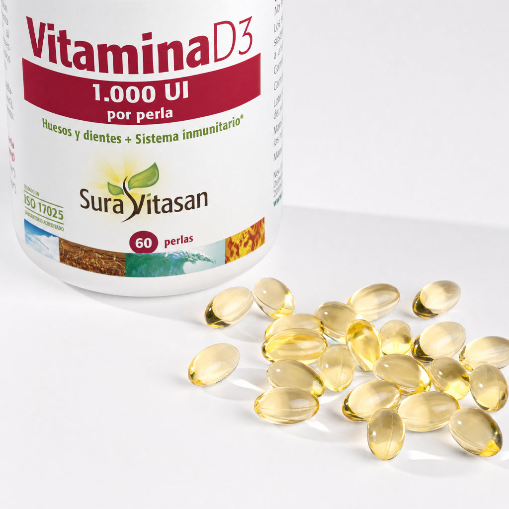 Vitamina D3 1.000 UI · Sura Vitasan — presentación