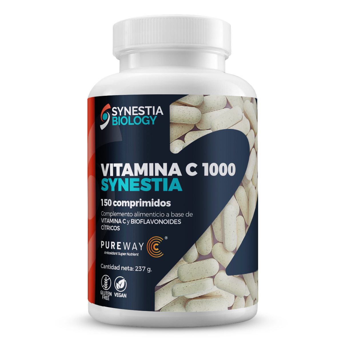 Vitamina C 1.000 · Synestia Biology · 150 comprimidos