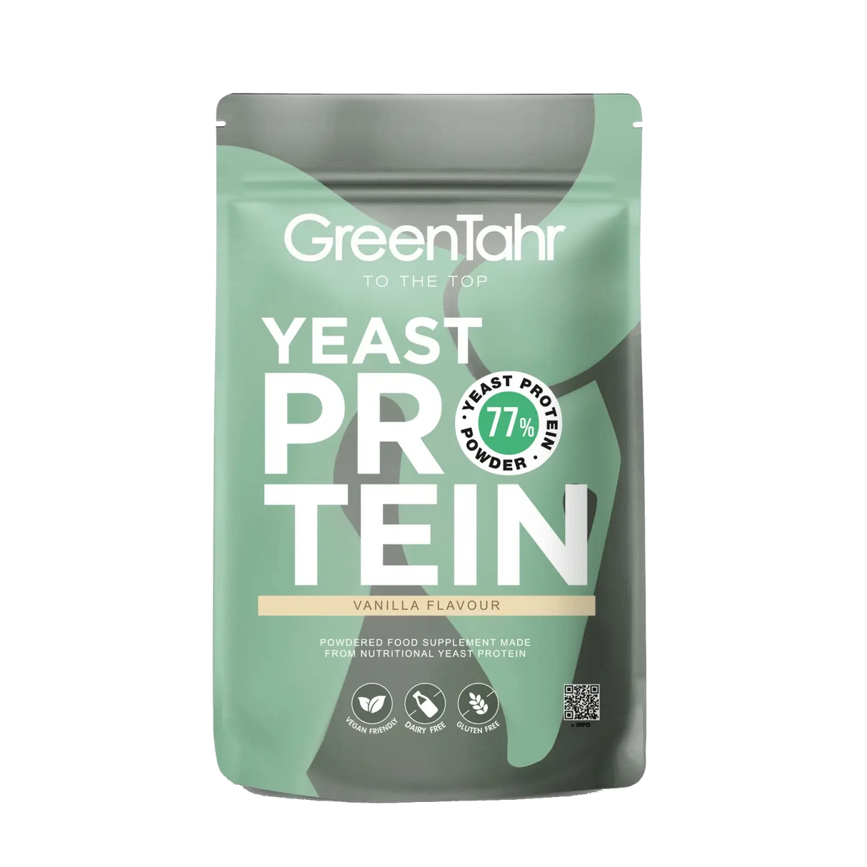 Proteína de Levadura Nutricional Vainilla · Green Tahr · 750 gramos
