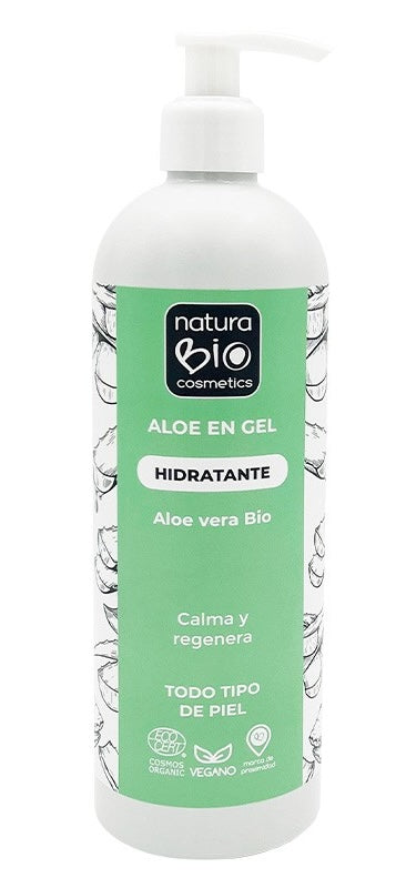 Gel Hidratante Aloe Vera BIO · Natura BIO · 500 ml – Herbolario Salud  Natural