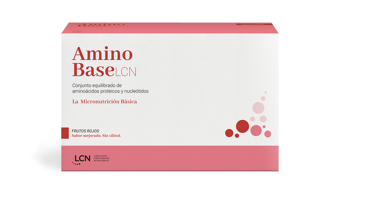 Amino Base - Sabor Frutos Rojos · LCN · 30 Sobres