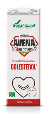 Bebida de Avena Rica en Omega 3 · Soria Natural · 1 litro