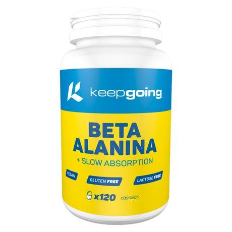 BETA ALANINA · Keepgoing · 120 cáps.
