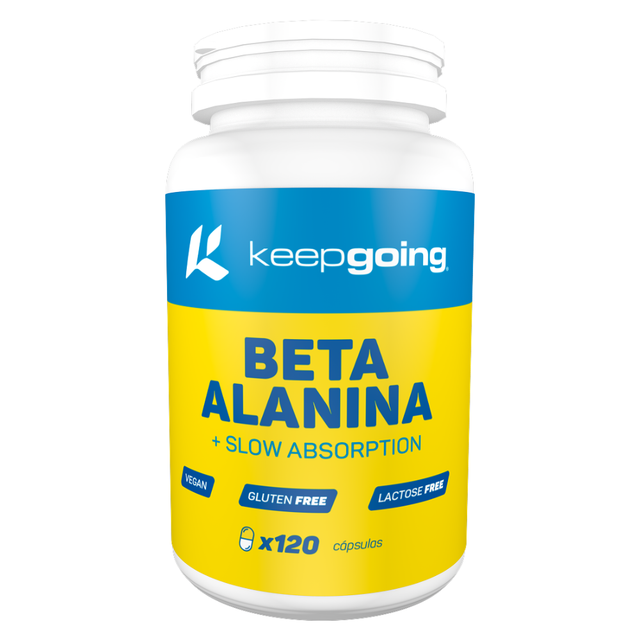 BETA ALANINA · Keepgoing · 120 cáps.