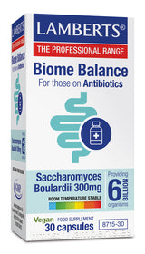 Biome Balance Antibiotics · Lamberts · 30 cápsulas