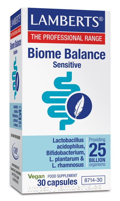 Biome Balance Sensitive · Lamberts · 30 cápsulas