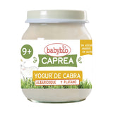 Yogur de Albaricoque y Plátano con Leche de Cabra · Babybio · 130 gramos