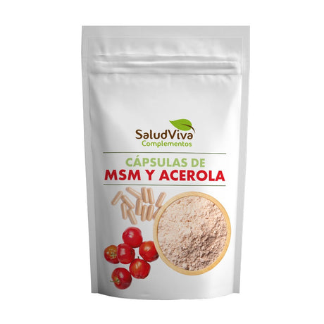 Cápsulas de MSM + Acerola Salud Viva 119g