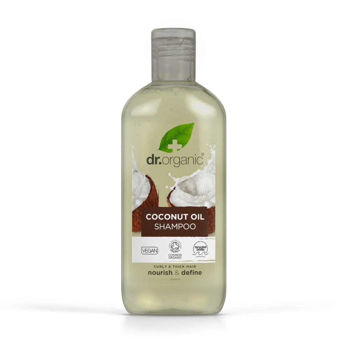 Champu Aceite de Coco Virgen · Dr Organic · 265 ml