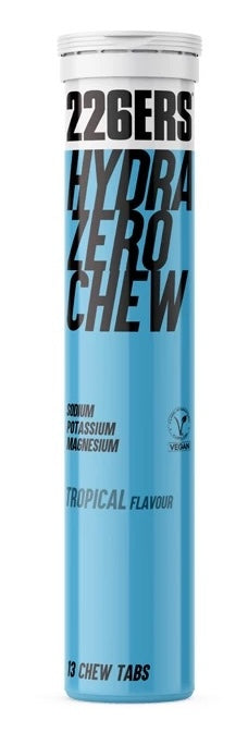 HydraZero Chew Salts: Sabor Tropical · 226ERS · 13 comprimidos masticables