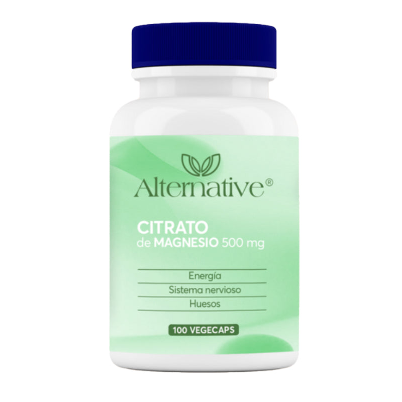 Citrato de Magnesio · Alternative · 100 cápsulas