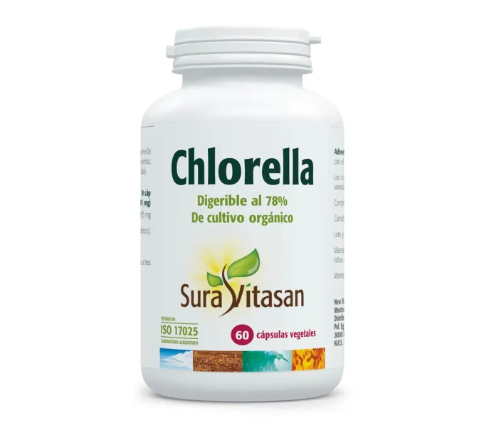 Chlorella · Sura Vitasan · 60 cápsulas