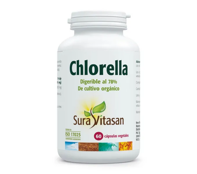 Chlorella · Sura Vitasan · 60 cápsulas