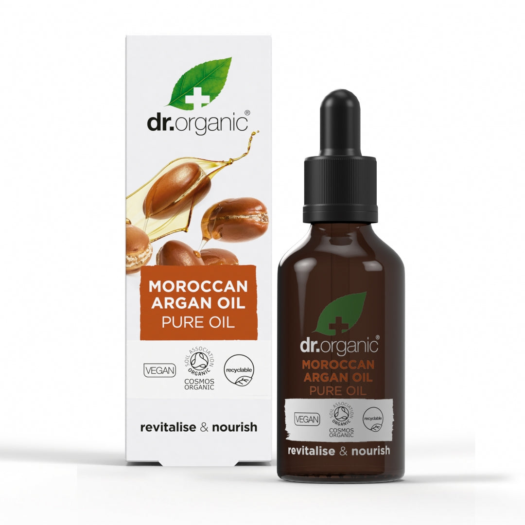 Aceite Puro de Argán · Dr Organic · 50 ml