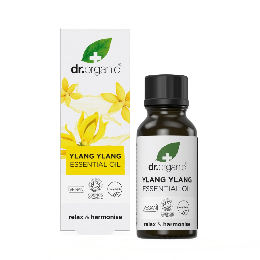 Aceite Esencial Ylang Ylang · Dr Organic · 10 ml