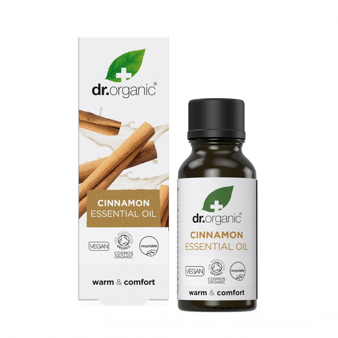 Aceite Esencial Canela Ceilán · Dr Organic · 10 ml