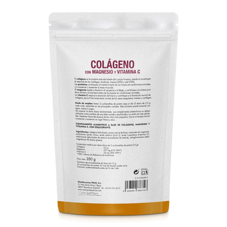 Colágeno con Magnesio y Vitamina C · Ana Maria LaJusticia · 350 gramos