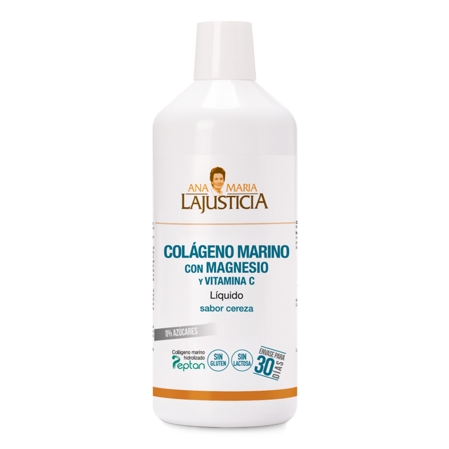 Colágeno Marino con Magnesio y Vitamina C · Ana Maria LaJusticia · 1 litro