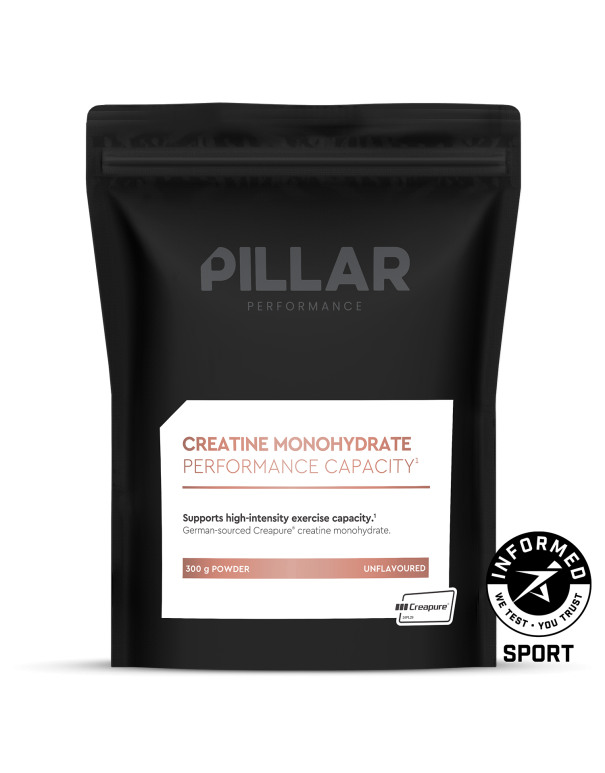 Creatina Monohidrato · Pillar Performance · 300 gramos