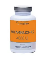 Vitamina D3 + K2 · Nutilab · 60 perlas