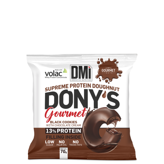 Dony's Black Cookies + Chocolate · DMI Nutrition · 70 gramos