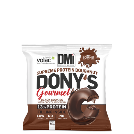 Dony's Black Cookies + Chocolate · DMI Nutrition · 70 gramos