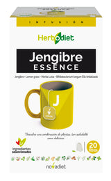 Herbodiet Jengibre Essence · Nova Diet · 20 filtros